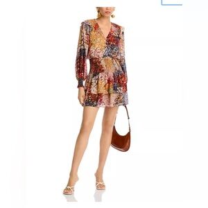 Aqua Smocked Mini Dress